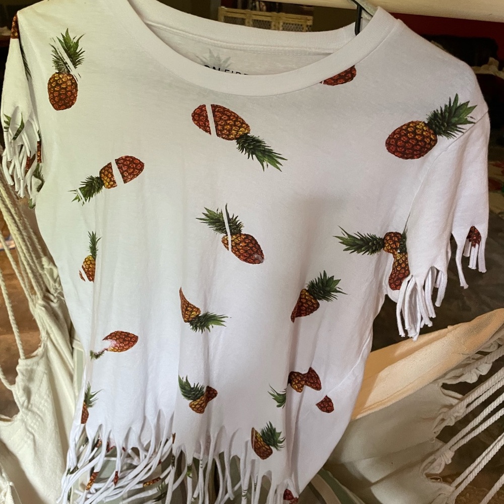 Pineapple Fringe Shirt